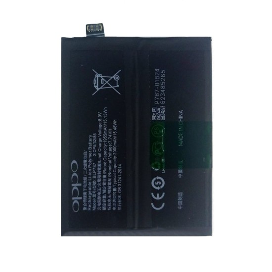 Bateria BLP787 Para Oppo Reno4 Pro/Reno4 Pro 5G 2020 4000mAh